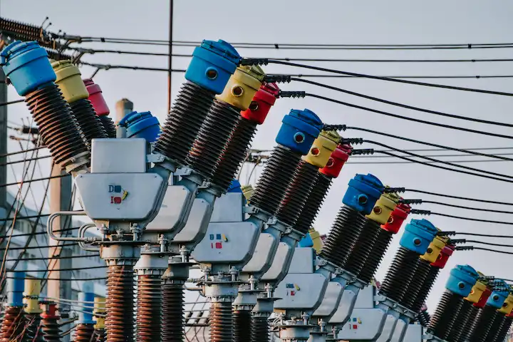 Postes de energía eléctrica